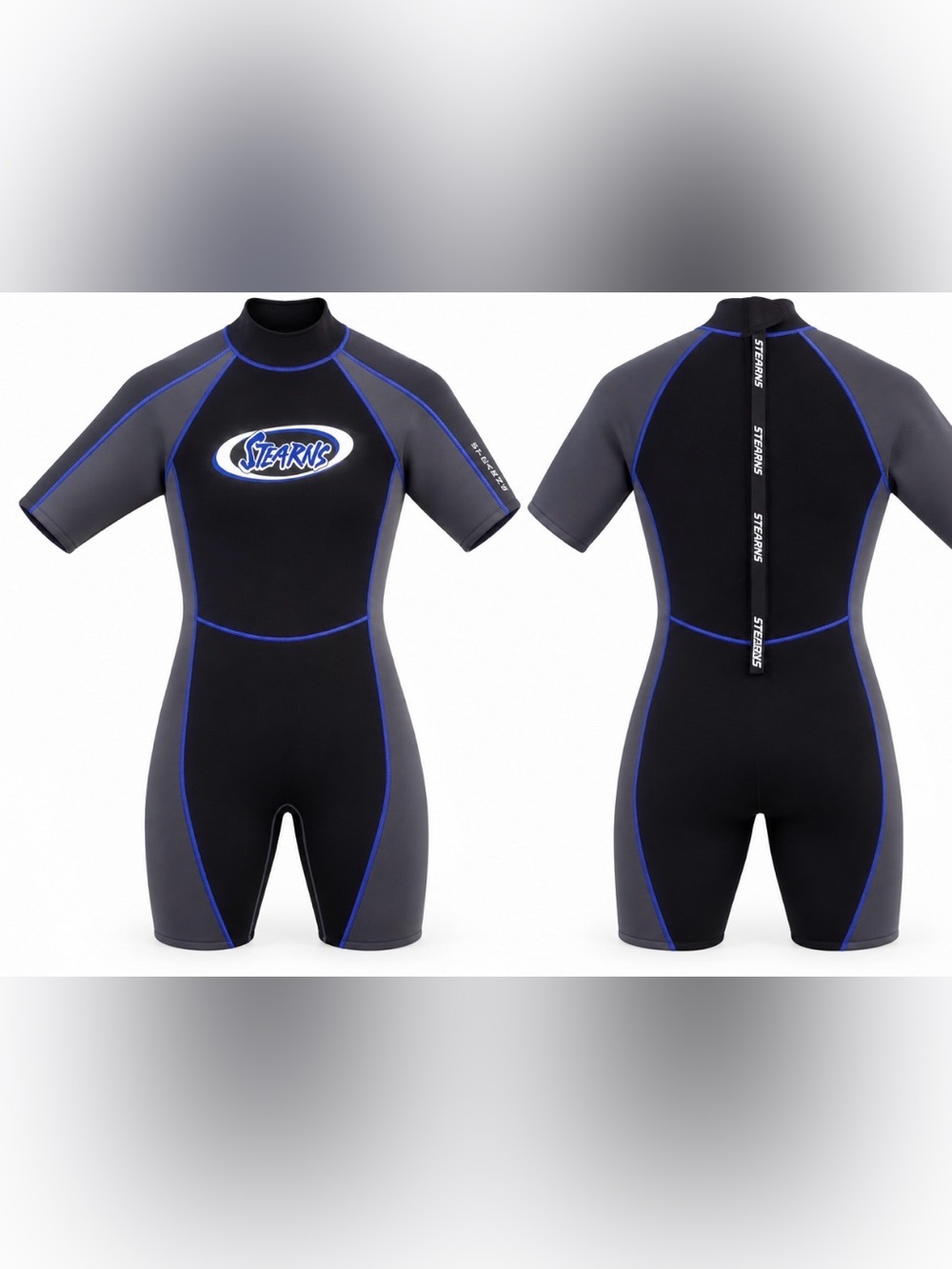 STEARNS Shorty Neoprene Wetsuit, Medium
